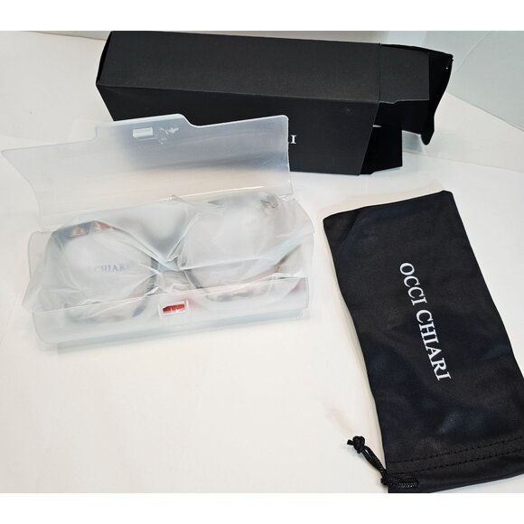 Occi Chiari Womens Oversized Reading Glasses Tortoise Shell +1.00 Strength - Picture 10 of 12